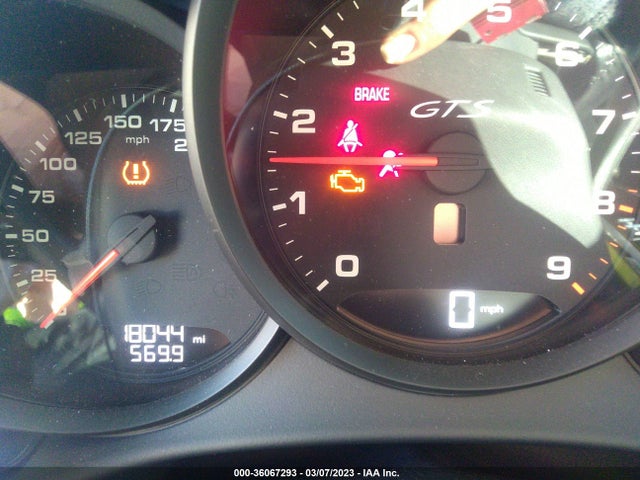 WP0AD2A87MS281202 Porsche 718 Cayman Gts 4.0