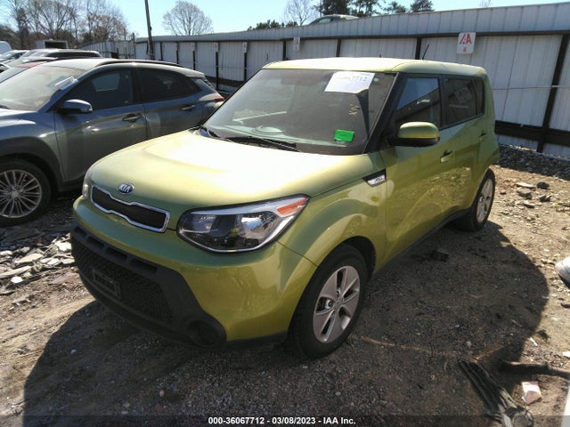 36067712 :رقم المزاد ، KNDJN2A22G7868598 vin ، 2016 Kia Soul Base مزاد بيع