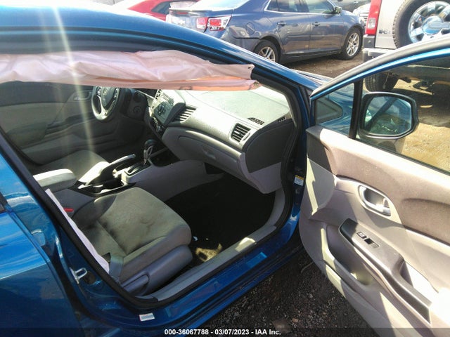 2012 HONDA CIVIC SDN LX VIN: 19XFB2F54CE034909