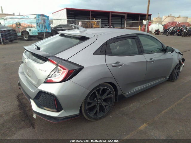 2018 HONDA CIVIC HATCHBACK SPORT VIN: SHHFK7H49JU225992