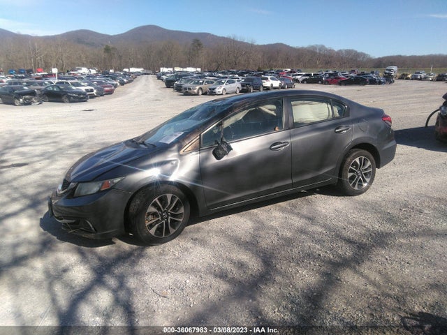 2013 HONDA CIVIC SDN EX VIN: 2HGFB2F86DH539870