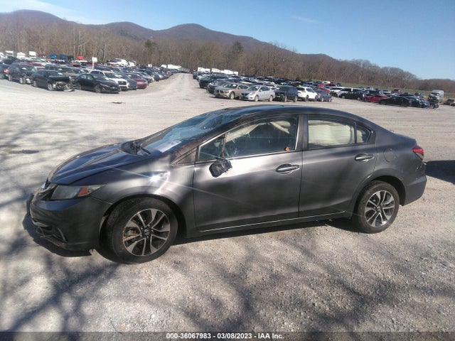 2013 HONDA CIVIC SDN EX VIN: 2HGFB2F86DH539870