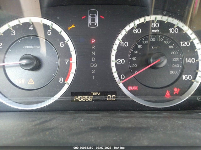 2009 HONDA ACCORD CPE EX-L VIN: 1HGCS22889A001234