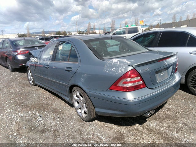2007 MERCEDES-BENZ C-CLASS 2.5L SPORT VIN: WDBRF52H87F900477