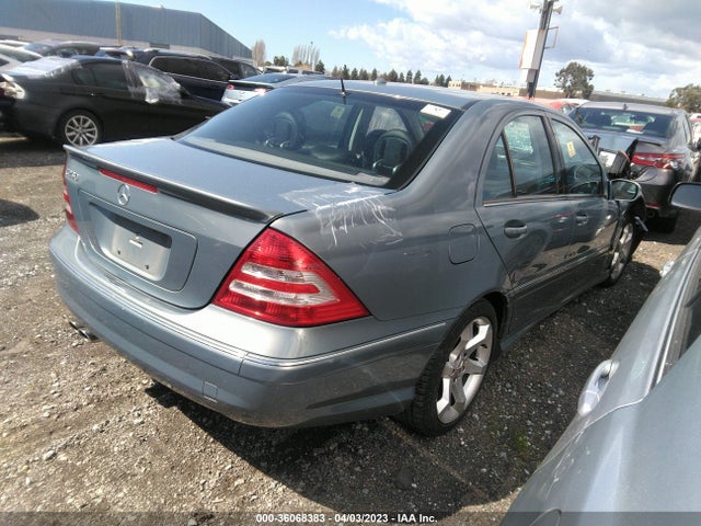2007 MERCEDES-BENZ C-CLASS 2.5L SPORT VIN: WDBRF52H87F900477