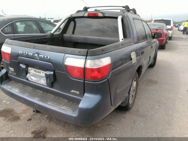 2006 SUBARU BAJA SPORT VIN: 4S4BT62C166101057
