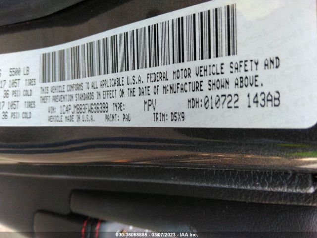 1C4PJMBB3FW636399 Jeep Cherokee Trailhawk