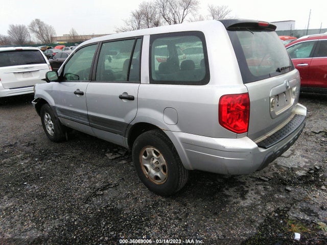 2003 HONDA PILOT LX VIN: 2HKYF18173H569150