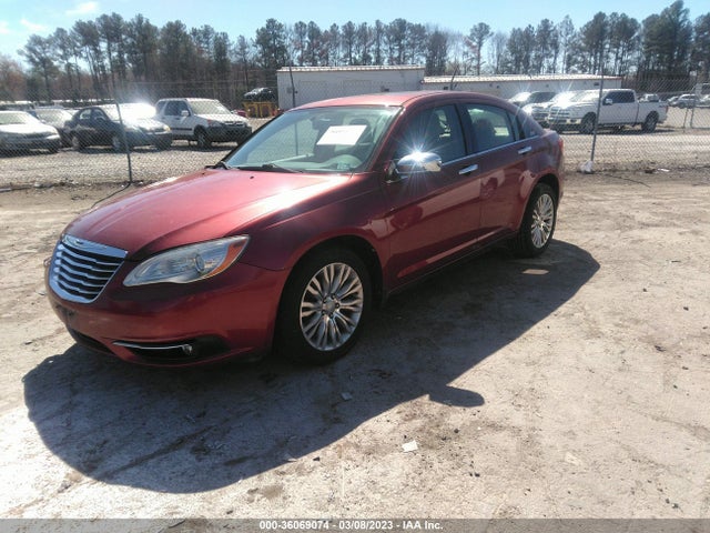 2012 CHRYSLER 200 LIMITED VIN: 1C3CCBCB1CN137828