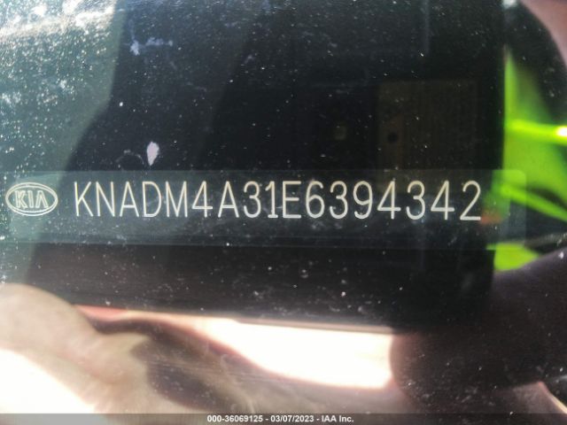 KNADM4A31E6394342 KIA RIO LX