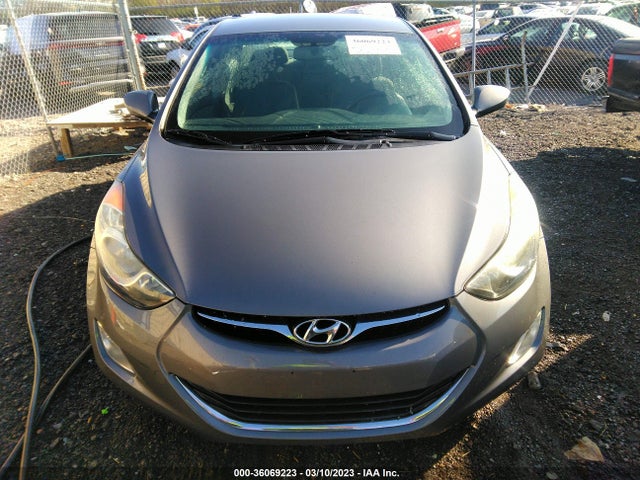 2013 HYUNDAI ELANTRA GLS VIN: 5NPDH4AE6DH264182