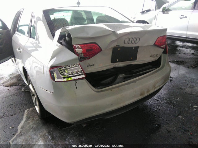 2012 AUDI A4 2.0T PREMIUM PLUS VIN: WAUFFAFL1CA072255