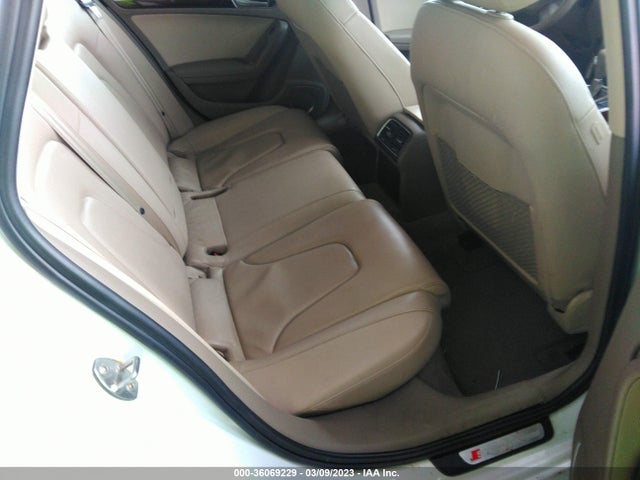 2012 AUDI A4 2.0T PREMIUM PLUS VIN: WAUFFAFL1CA072255