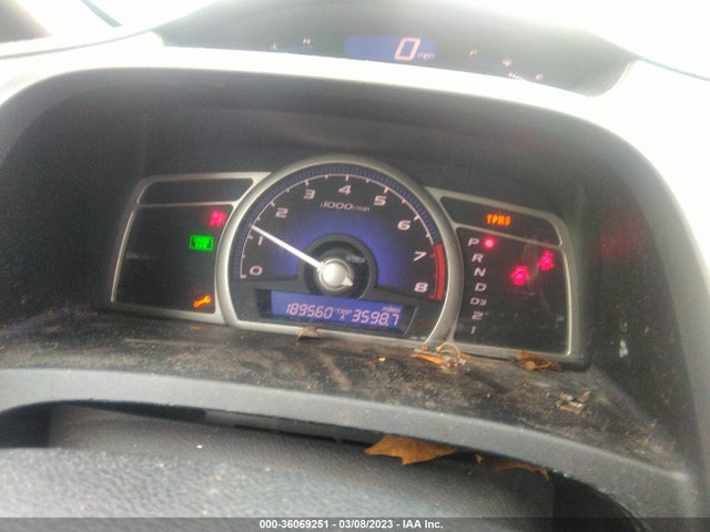 2009 HONDA CIVIC SDN EX VIN: 1HGFA16859L012409