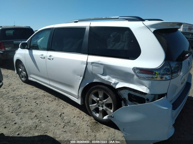2012 TOYOTA SIENNA SE VIN: 5TDXK3DC8CS182949