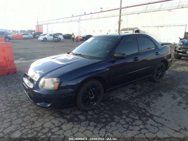 2005 SUBARU IMPREZA SEDAN (NATL) RS VIN: JF1GD67545H507845
