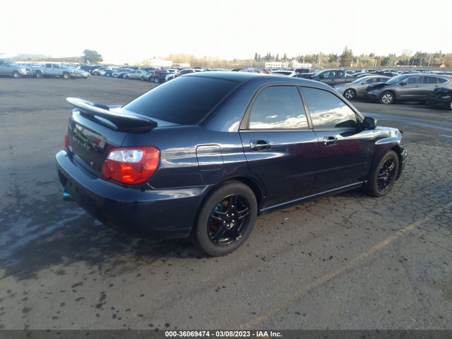 2005 SUBARU IMPREZA SEDAN (NATL) RS VIN: JF1GD67545H507845