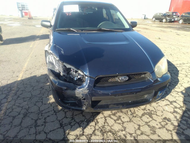 2005 SUBARU IMPREZA SEDAN (NATL) RS VIN: JF1GD67545H507845