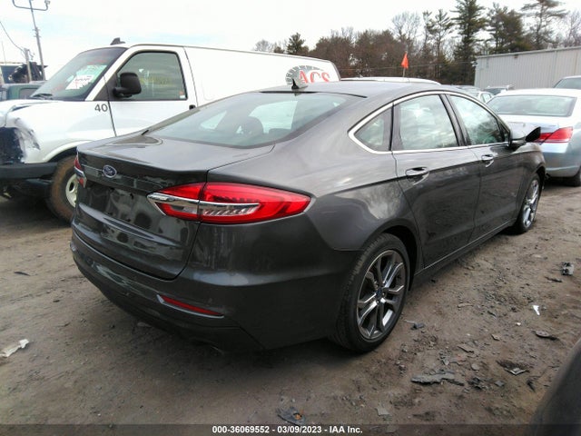 2019 FORD FUSION SEL VIN: 3FA6P0CD9KR181340