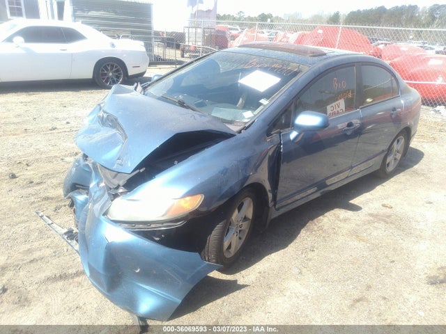 2008 HONDA CIVIC SDN EX VIN: 1HGFA16838L076124