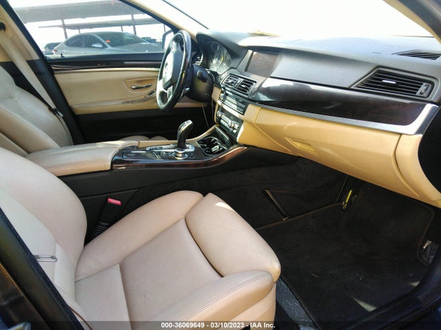 2011 BMW 5 SERIES 550I VIN: WBAFR9C59BC618198