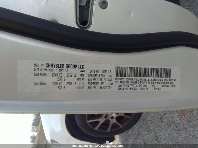 Dodge Journey 2012 3C4PDCEG9CT361325 Image 10