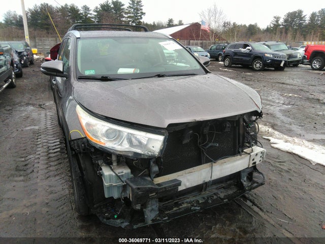 2014 TOYOTA HIGHLANDER XLE VIN: 5TDJKRFH0ES047209