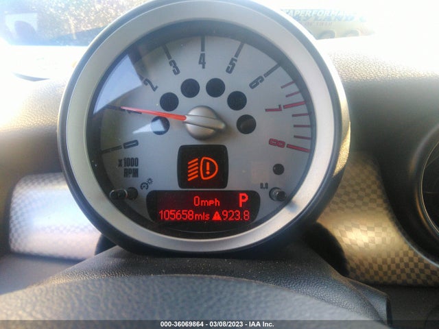 2009 MINI COOPER CLUBMAN S VIN: WMWMM33569TP93649
