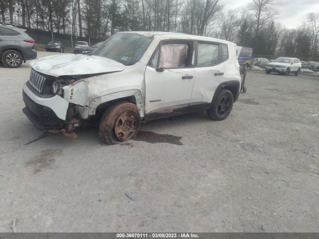 2018 JEEP RENEGADE SPORT VIN: ZACCJBAB6JPH85352