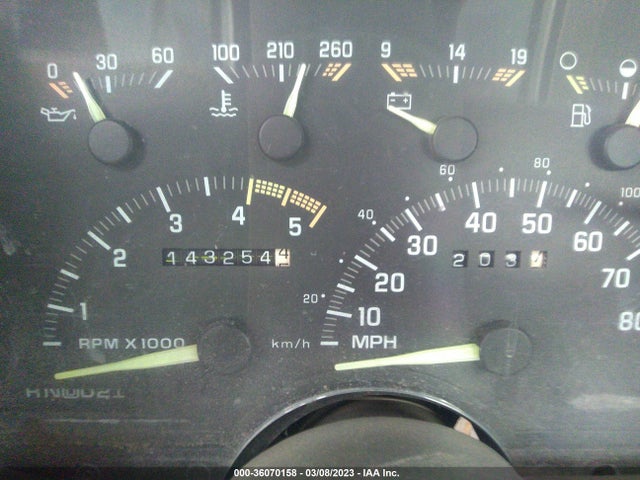 1993 CHEVROLET GMT-400 K1500 VIN: 1GCEK14Z0PZ219948