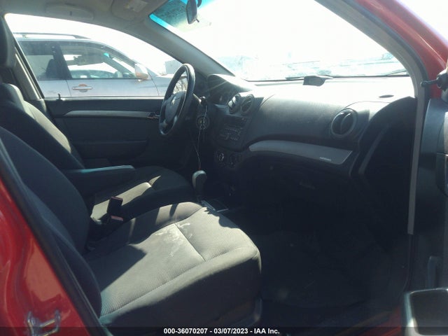 Aukcja sprzedaży 2009 Chevrolet Aveo Lt W/1lt, vin: KL1TD56E39B368456, numer aukcji: 36070207