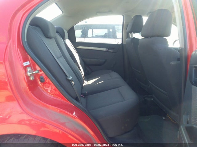 Aukcja sprzedaży 2009 Chevrolet Aveo Lt W/1lt, vin: KL1TD56E39B368456, numer aukcji: 36070207