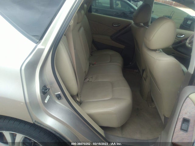 Nissan Murano Le 2009 JN8AZ18W59W140844 Image 9