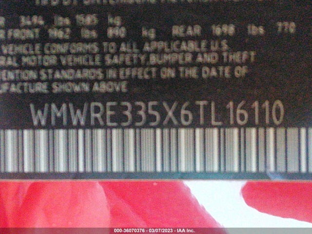 2006 MINI COOPER S WMWRE335X6TL16110 Photo 8