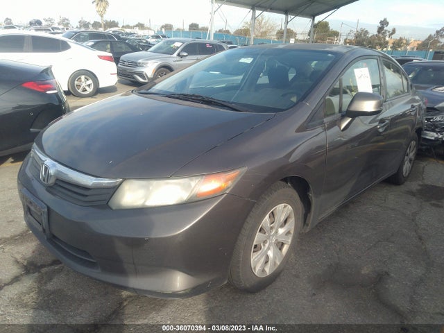 2012 HONDA CIVIC SDN LX VIN: 2HGFB2F50CH539545