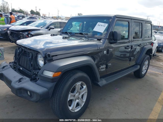 1C4HJXDN0KW643799 Jeep Wrangler Unlimited Sport S