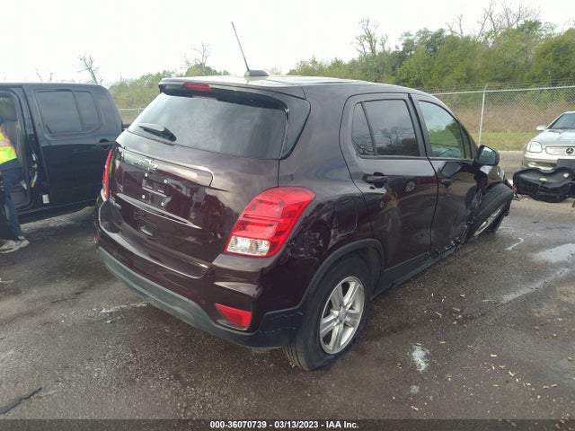 Chevrolet TRAX LS 2020 KL7CJNSB5LB340689 Image 4