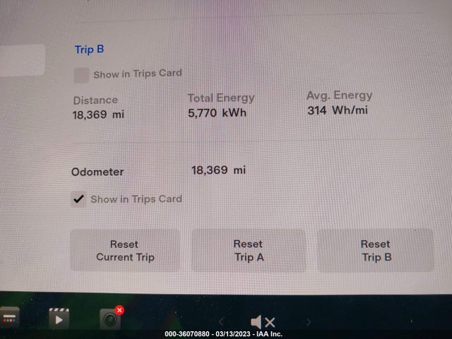 Tesla Model 3 Performance 2022 5YJ3E1EC6NF177622 Image 9