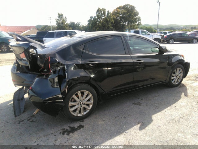 2014 HYUNDAI ELANTRA SE VIN: KMHDH4AE5EU181183