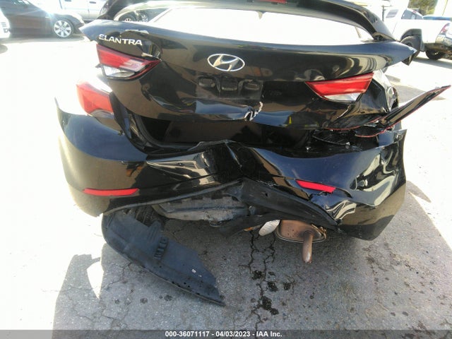 2014 HYUNDAI ELANTRA SE VIN: KMHDH4AE5EU181183