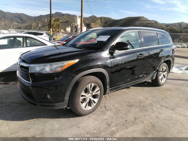 2015 TOYOTA HIGHLANDER XLE VIN: 5TDKKRFH0FS109357