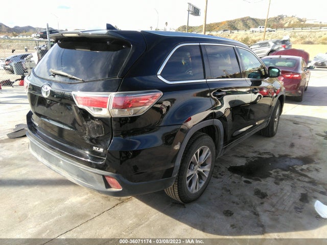 2015 TOYOTA HIGHLANDER XLE VIN: 5TDKKRFH0FS109357