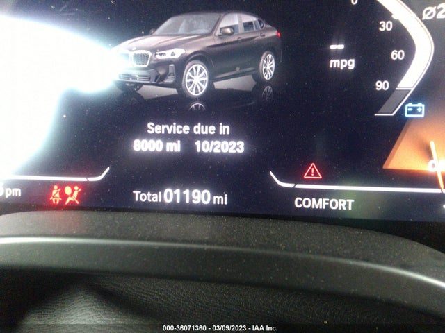 2023 BMW X4, VIN: 5UX33DT00P9P09880
