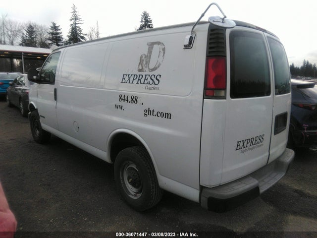 2002 CHEVROLET EXPRESS CARGO VAN VIN: 1GCGG25R721144610