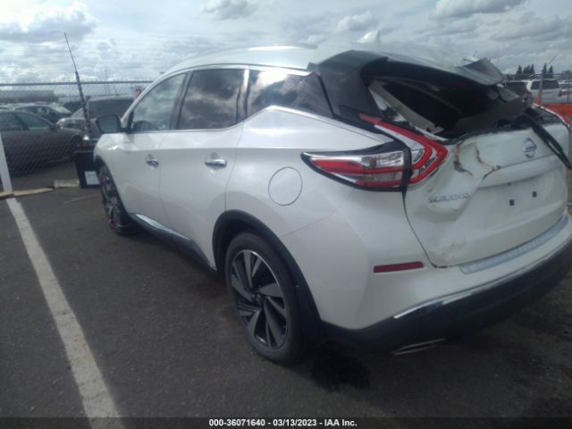 5N1AZ2MG9JN106072 Nissan Murano Platinum