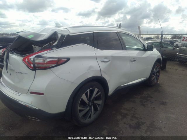 5N1AZ2MG9JN106072 Nissan Murano Platinum