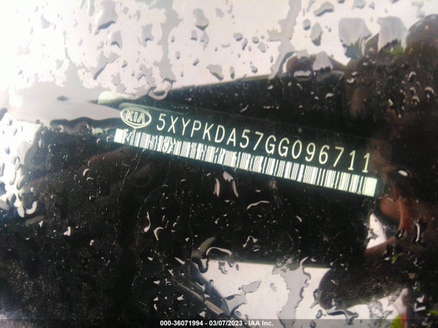 KIA Sorento Sxl 2016 5XYPKDA57GG096711 Image 10
