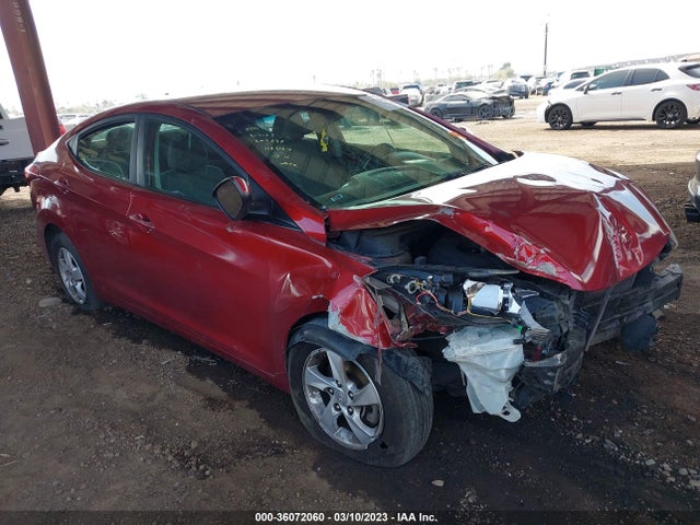Hyundai ELANTRA SE 2014 5NPDH4AE9EH455919 main image