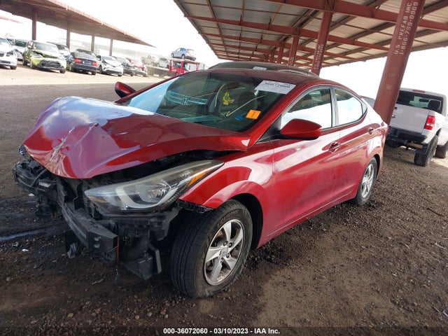 Hyundai ELANTRA SE 2014 5NPDH4AE9EH455919 Image 2