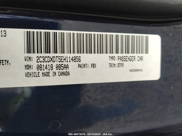 Dodge Charger Rt 2014 2C3CDXDT5EH114856 Image 9